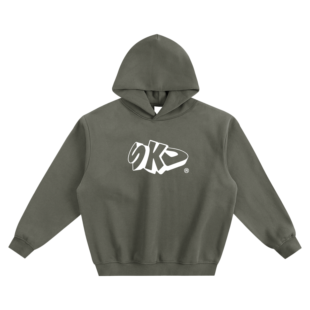 Fleeced Boxy Hoodie